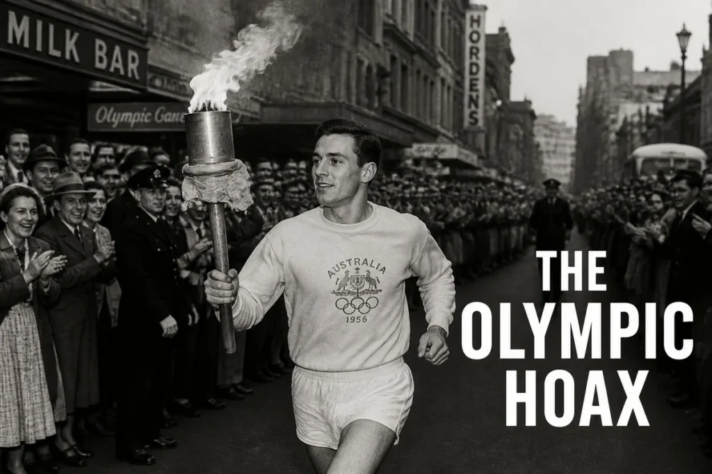 The Great Olympic Gaffe of 1956: How Burning Underpants and a Tin Can Duped a Nation