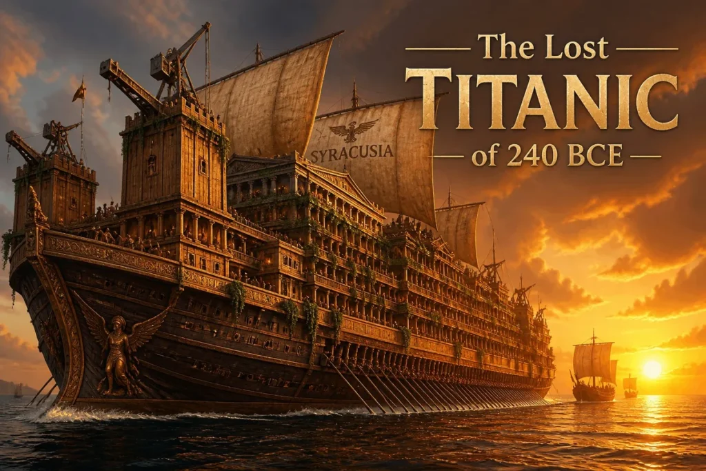 The Lost Titanic of Antiquity: The Truth About the Megaship That Shocked Ancient Historians!