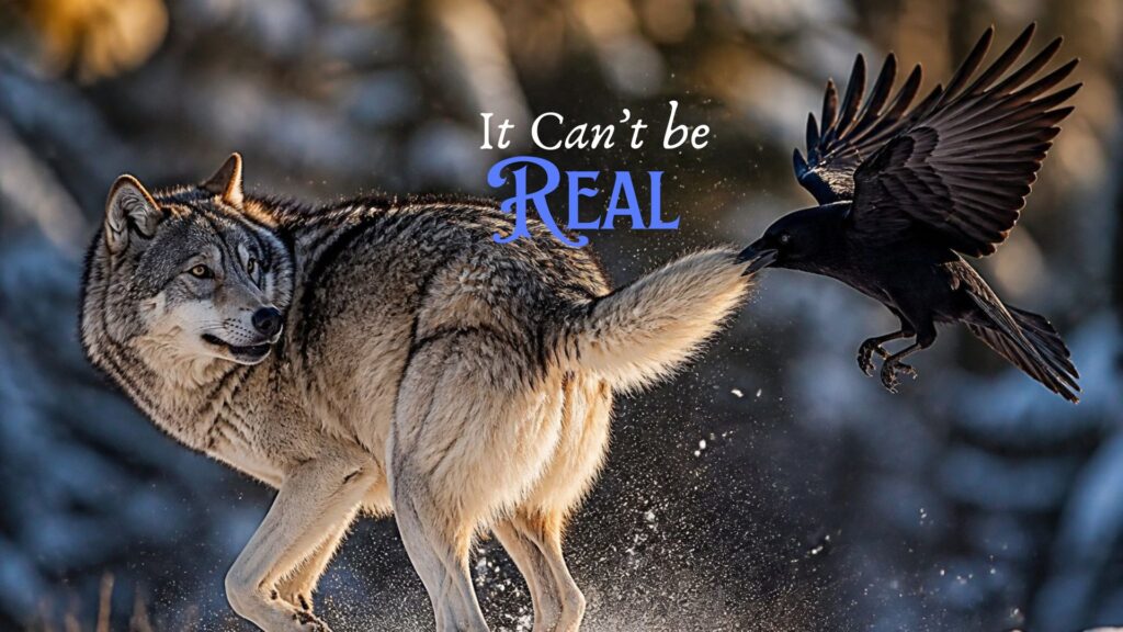They Weren’t Following the Pack: The Mind-Blowing Truth Behind the Alliance of Wolves and Ravens