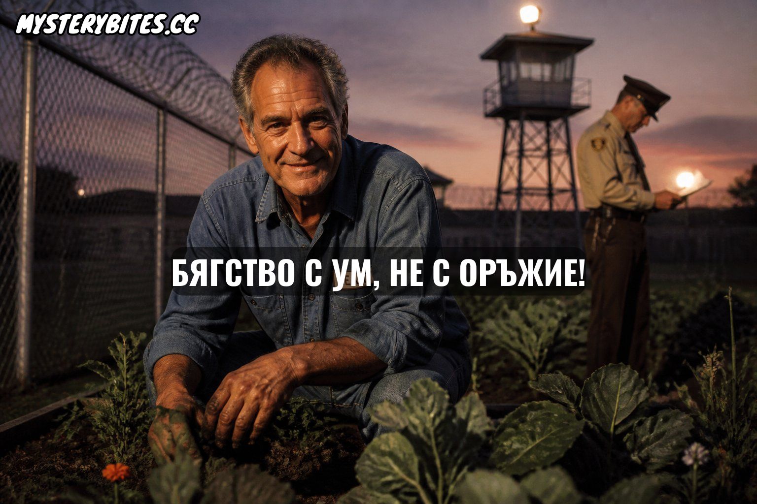 Възможно ли е да избягаш от затвора, като измамиш системата със... собствения си научен труд? 🧠🔓