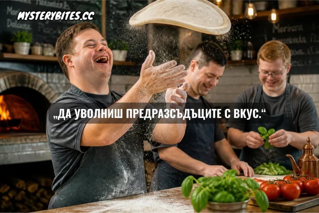 „Да уволниш предразсъдъците с вкус.“