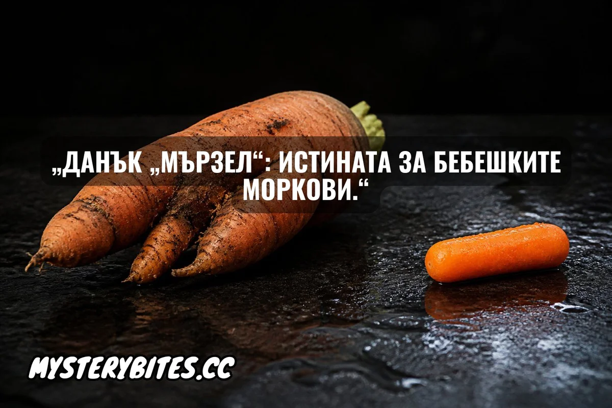 „Данък „Мързел“: Истината за бебешките моркови.“