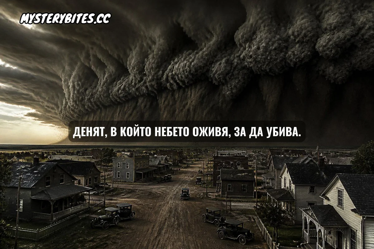 Денят, в който небето оживя, за да убива.