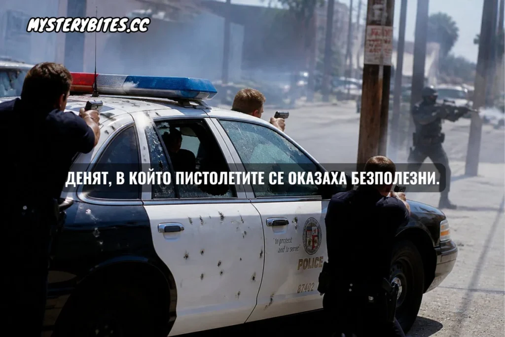 Денят, в който пистолетите се оказаха безполезни.