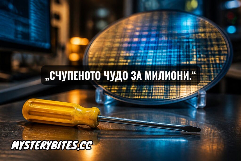 Физиката не работи с отвертка.
