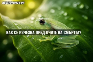 Дълбоко в джунглата едно малко създание не разчита на обикновен камуфлаж – то буквално пренаписва своята биология, за да стане прозрачно като стъкло. Учените са шокирани: докато спи, в жилите му не тече нищо червено, а 90% от кръвта му изчезва в таен огледален сейф. Как оцелява без кислород в тъканите си и как избягва смъртоносните съсиреци е медицински парадокс, който може да пренапише кардиологията.