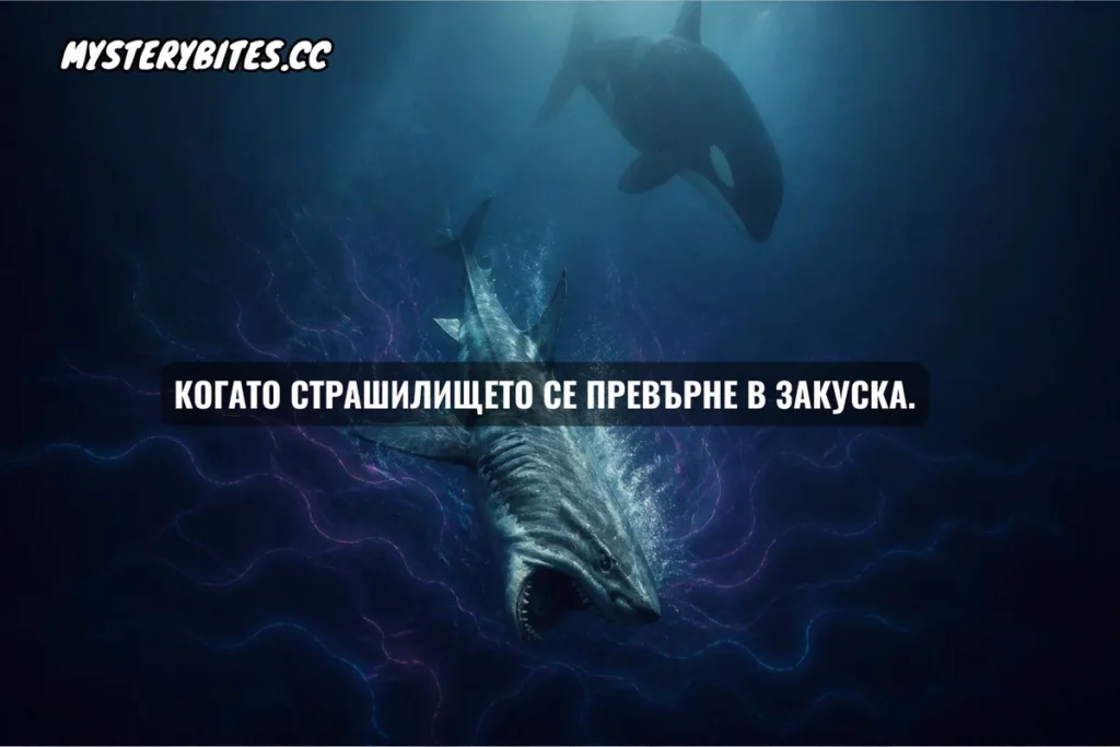 Когато страшилището се превърне в закуска.