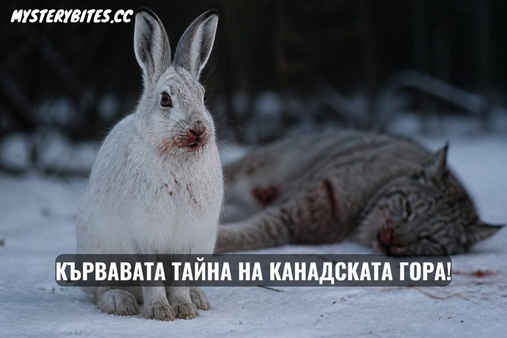 Ще повярвате ли, ако ви кажем, че в ледените гори на Канада дивите зайци се превръщат в свирепи, месоядни лешояди и канибали, веднага щом падне първият сняг? ❄️ камерите на учените заснеха нещо, което ще ви изправи косите!