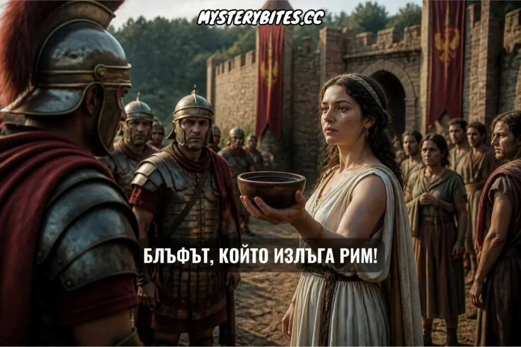 Блъфът, който излъга Рим!
