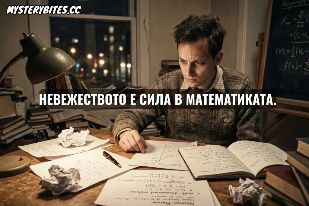 Един студент закъснява за лекция, преписва набързо две уравнения от дъската и ги решава у дома, мислейки ги за скучно домашно. Седмици по-късно разбира, че току-що е разбил два от най-големите нерешими парадокси в историята на науката, над които гениите са си блъскали главите с десетилетия. Вижте невероятната история на човека, който доказа, че границите съществуват само в ума ни.
