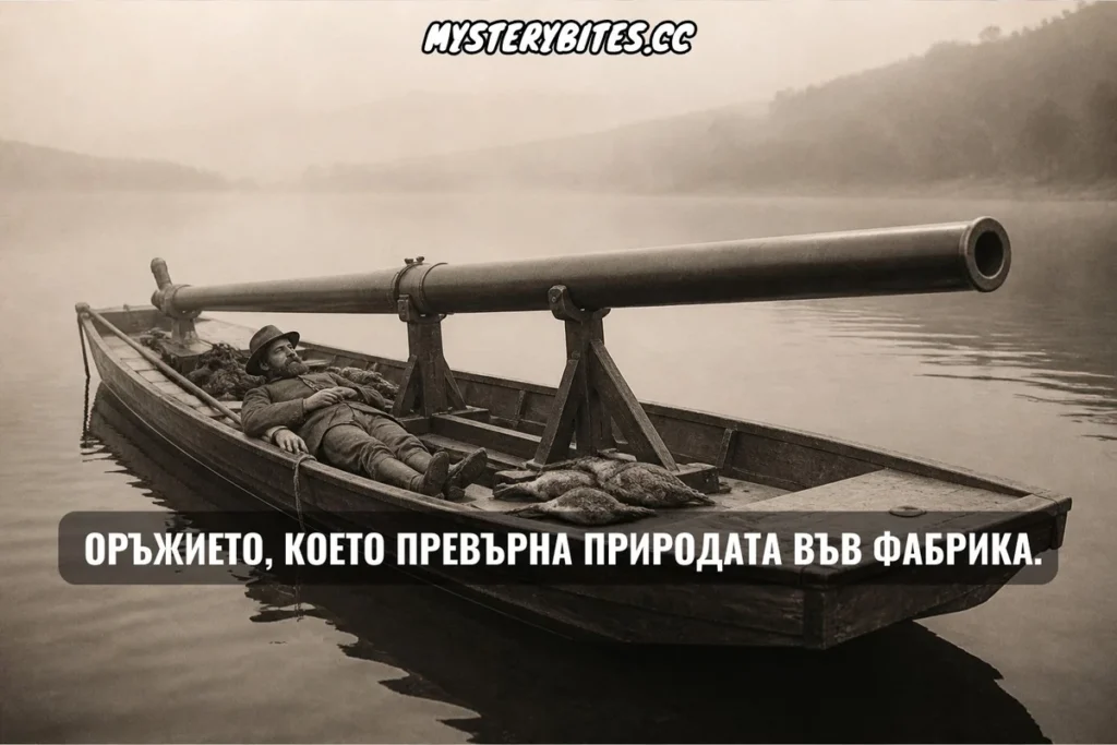 Оръжието, което превърна природата във фабрика.