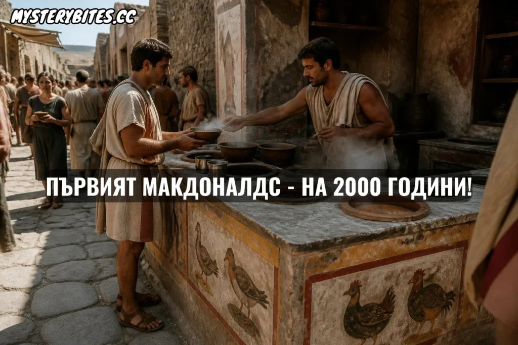 Възможно ли е бързото хранене изобщо да не е модерно изобретение, а... спасителен пояс за бедните отпреди 2000 години?