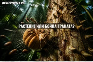 Бихте ли повярвали, че в дълбините на джунглата съществува дърво, което буквално експлодира като бойна граната и изстрелва куршуми със скоростта на спортна кола?