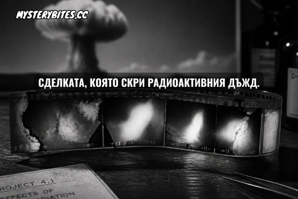 Сделката, която скри радиоактивния дъжд.