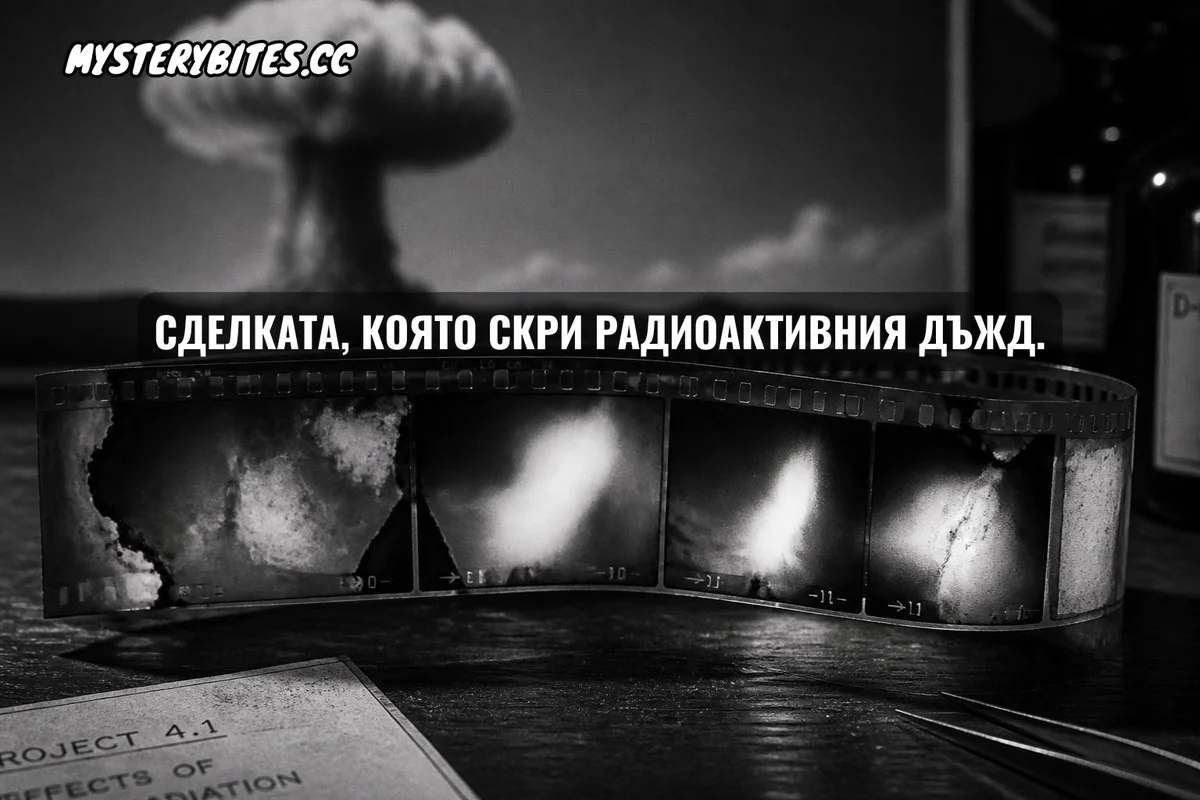 Сделката, която скри радиоактивния дъжд.