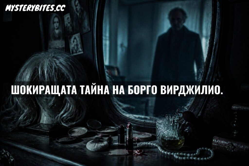 Една възрастна жена влиза в общината, за да поднови документите си. Тя носи перука, елегантен костюм, перли и ярко червило. Но когато заговаря, служителката зад гишето пребледнява. Гласът е дълбок и мъжки, а под дебелия слой пудра прозира... надигаща се брада.