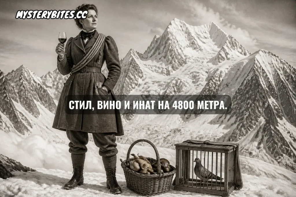 Стил, вино и инат на 4800 метра.