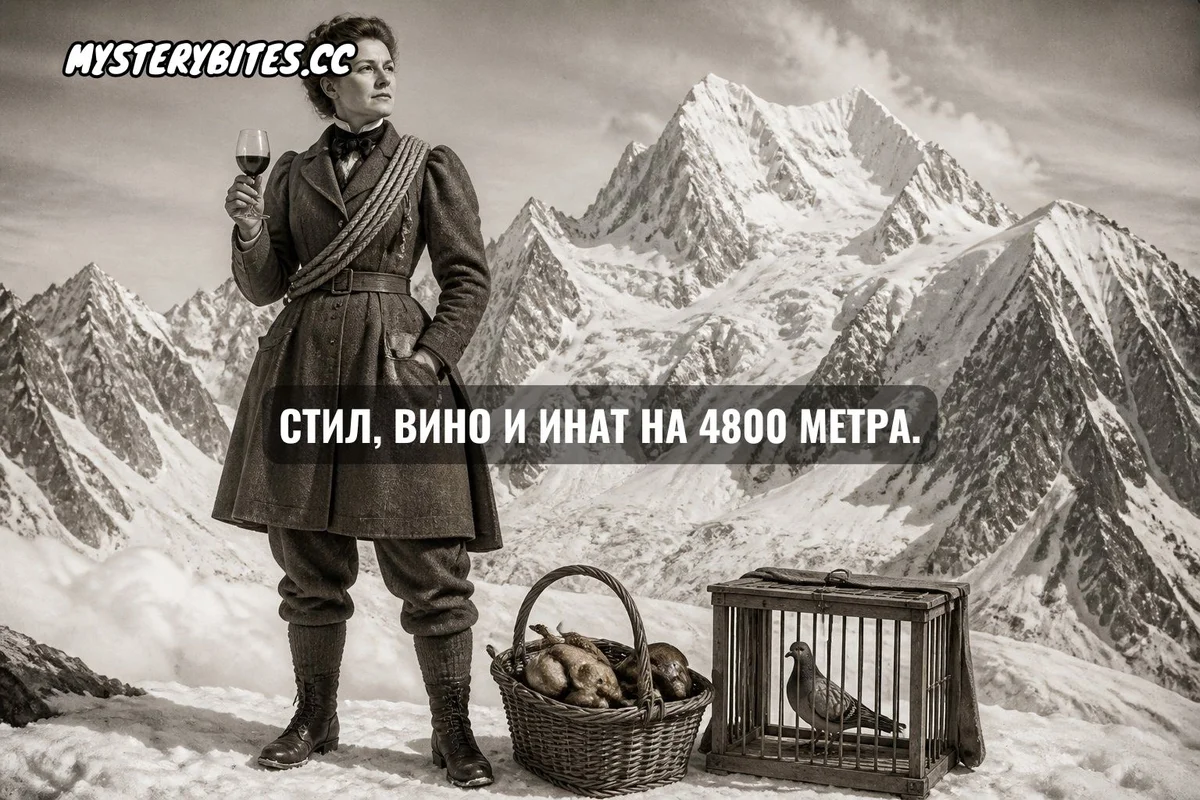 Стил, вино и инат на 4800 метра.