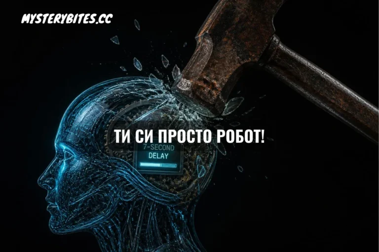 Ти си просто робот!