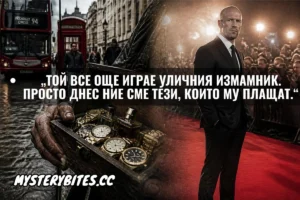 „Той все още играе уличния измамник. Просто днес ние сме тези, които му плащат.“