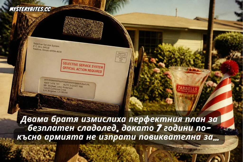 Двама братя измислиха перфектния план за безплатен сладолед, докато 7 години по-късно армията не изпрати повиквателна за...
