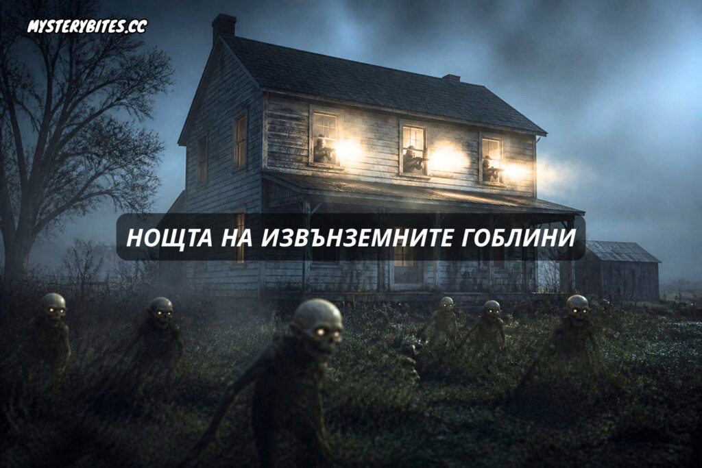 Възможно ли е цяла фамилия опитни фермери изведнъж да забрави как изглеждат горските животни и да прекара най-кошмарната си нощ в стрелба срещу същества, които не са от този свят?