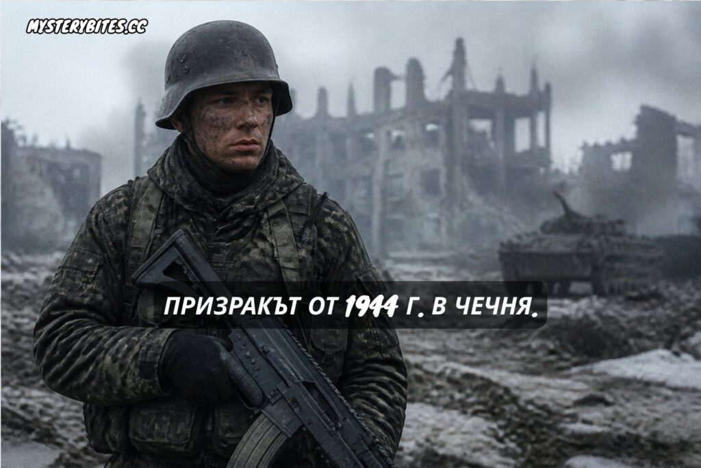 Защо един руски войник би сменил модерната си каска с нацистки шлем от Втората световна война на фронта в Чечня?