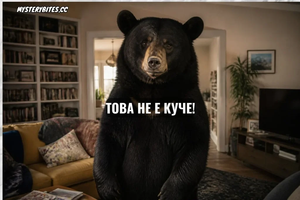 Влизаш в хола и виждаш, че „кучето“, което си отгледал от бебе, се разхожда спокойно на два крака... и тежи 200 килограма! 😲🐻