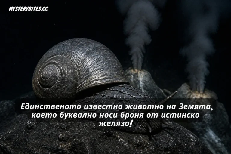 : Единственото известно животно на Земята, което буквално носи броня от истинско желязо!